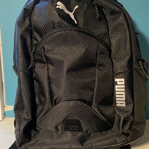 Puma Black and Gray Men's Backpack